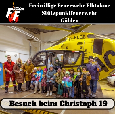 Floriangruppe erhält spannende Einblicke in die Luftrettung