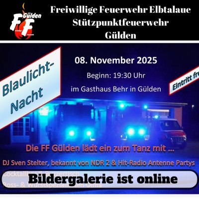 Blaulichtnacht 2025 - Bildergalerie